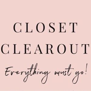 🚨EVERYTHING MUST GO ASAP🚨